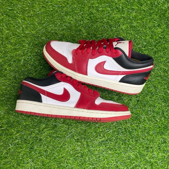 Air Jordan 1 Low Reverse Black Toe Size Women’s 9 - Picture 1 of 6